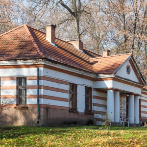 Bobrek k. Oswiecimia, Zespol Parkowo - Palacowy. EU, PL, Malopolska.